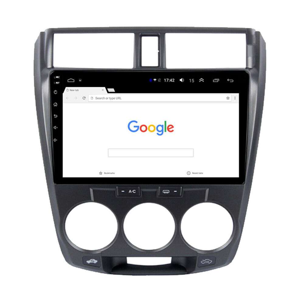 10 Zoll Android 10 Autoradio GPS Navi Wifi MP5 USB für Honda City 2006-2014 FM Bluetooth
