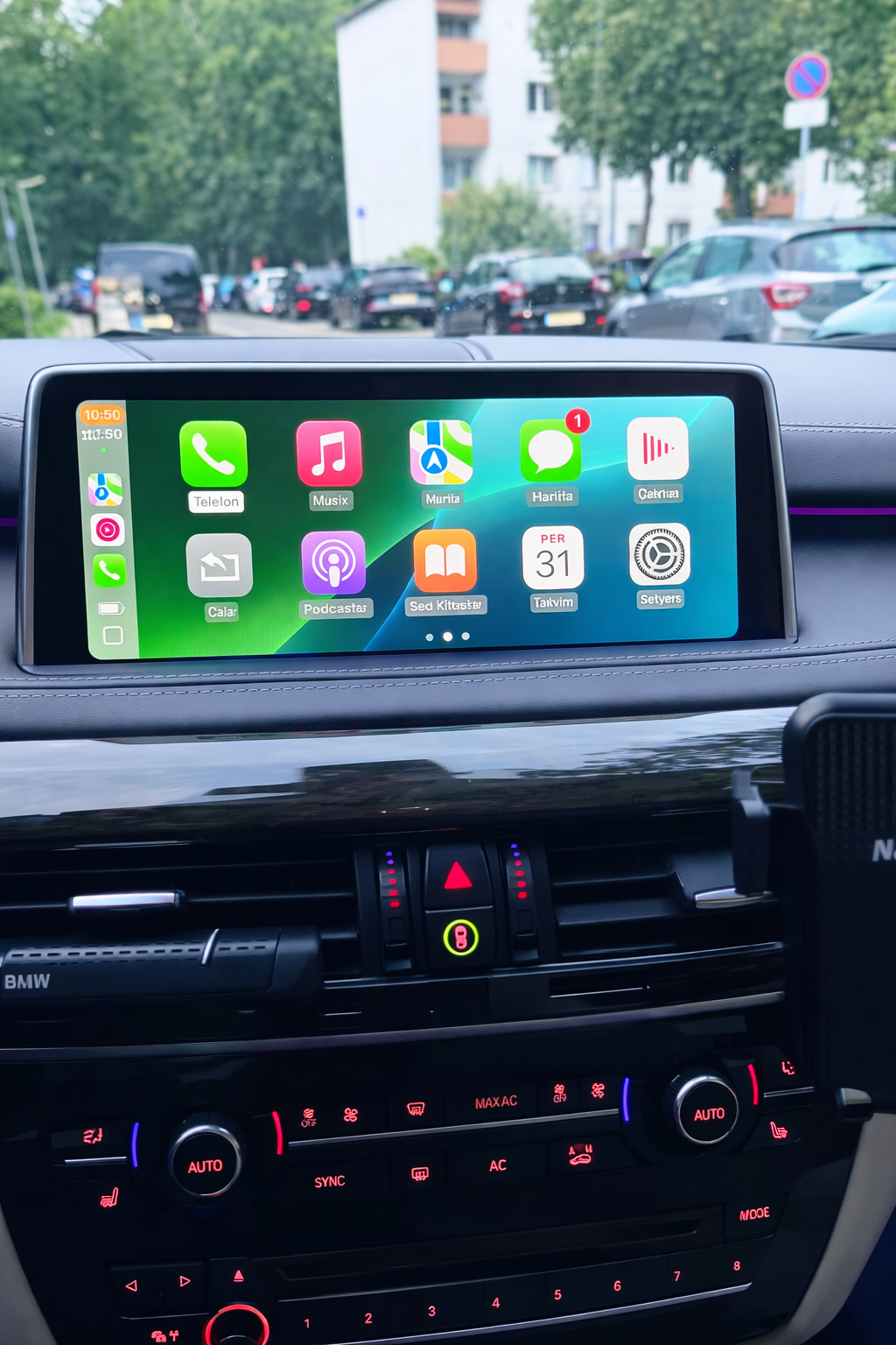 Apple CarPlay & Android Auto Einbau Für BMW inkl. Material – Original Display (NBT, CCC, und CICSystem)
