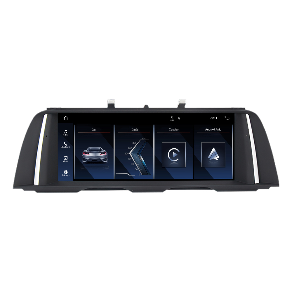 Für BMW F10 F11 NBT System 10.2 Zoll Display Wireless Carplay und Android Auto USB Touchscreen, integrierter DSP, Linux System