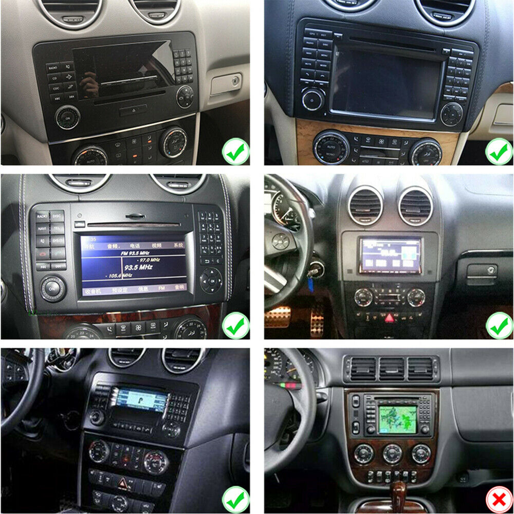 9" Autoradio GPS NAVIGATION Wifi für Mercedes Benz GL und ML. W164 GL320 ML350 X164 Android 10.0  system RDS