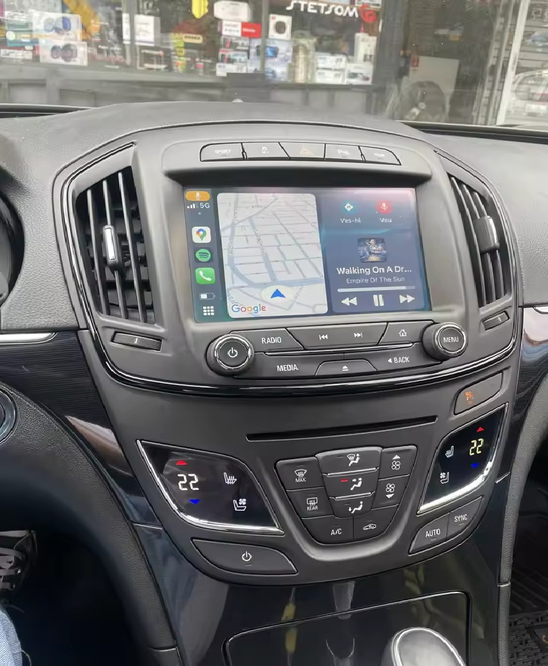 Drahtlos CarPlay und Auto Android Decoder Box Einbau für Opel Insignia Astra Buick Regal, Cadillac, Chevrolet mit 8'' Touchscreen inkl. Material
