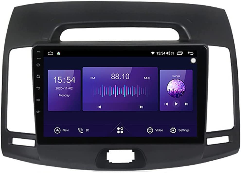 Hyundai Elantra 2011-2011 9" Android 11 Autoradio GPS Navigation Für  Wifi MP5 FM