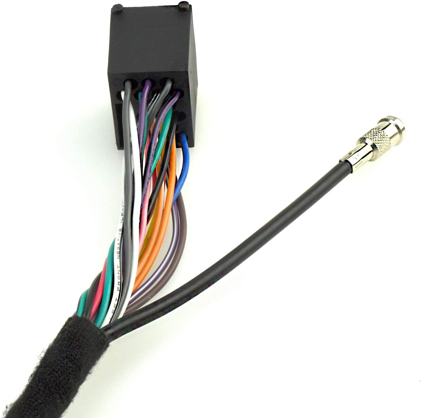 Quadlock Verlängerungskabel 6,5m kompatibel mit BMW 3 E46, 5 E39, X5 E53 (inkl. Antennenverlängerung auf DIN, I-Bus und Antennenremoteleitung) | Anschlussstecker: Quadlock / 40pin