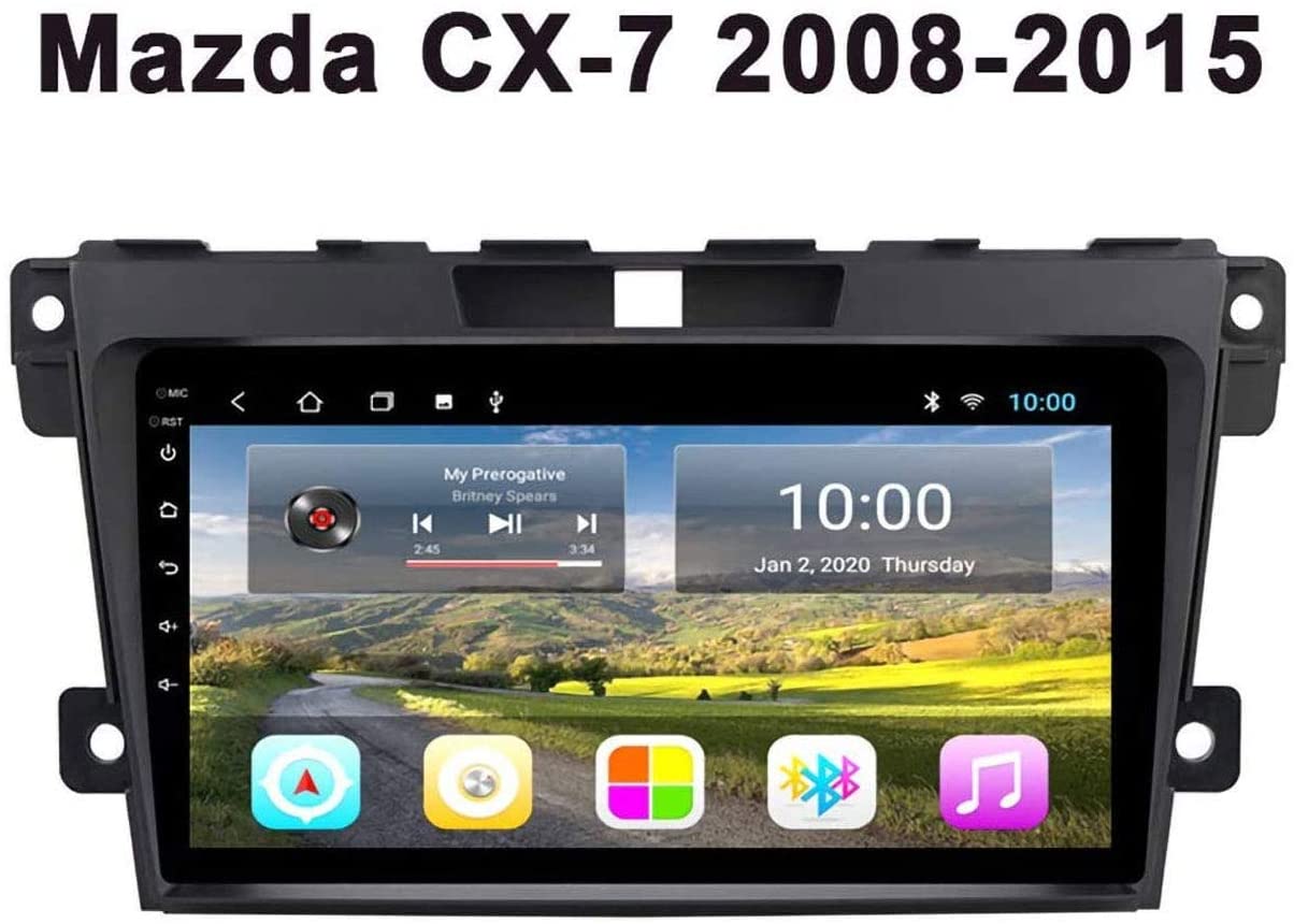 9" Android 10 Autoradio Bluetooth SD GPS Navi Wifi USB für Mazda CX-7 2006-2015