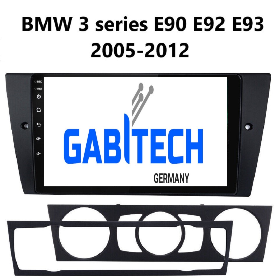 für BMW 3 series E90 E92 E93 2005-2012. 9 zoll Android 15 Autoradio GPS Navi  128GB ROM 8GB RAM  Drahtlos Carplay und Android Auto RDS Octa-Core