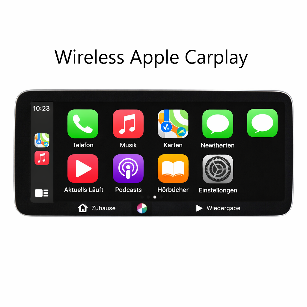 für MERCEDES BENZ A W176, CLA C117, GLA X156  NTG 4.5.  Qualcomm 10.25 Zoll Android 14 Autoradio GPS Navi Drahtlos CARPLAY und Android Auto