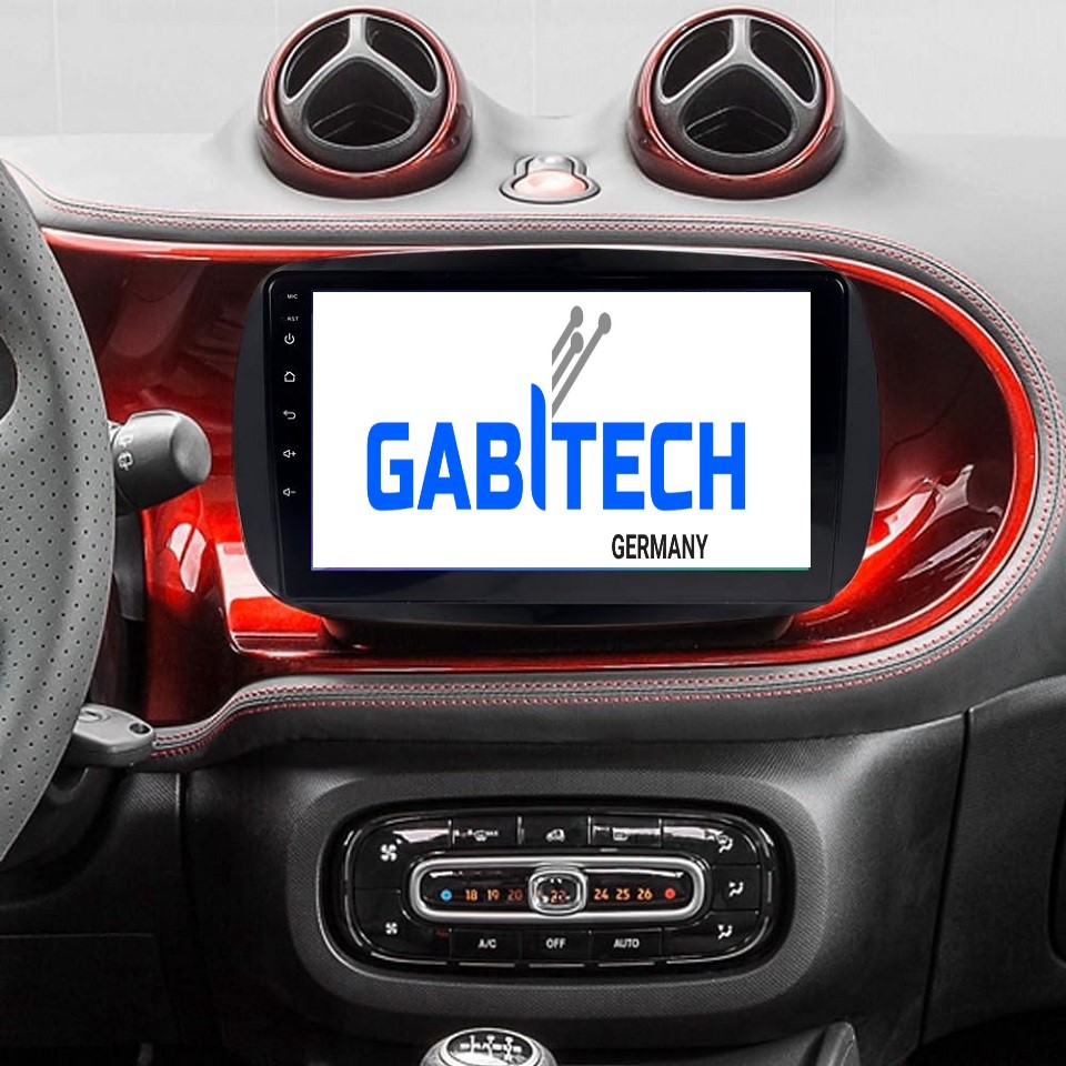 9 zoll android 13 Autoradio GPS Navi Wifi für Mercedes Smart Fortwo 2014-2022 32GB ROM  2GB RAM Carplay RDS Bluetooth