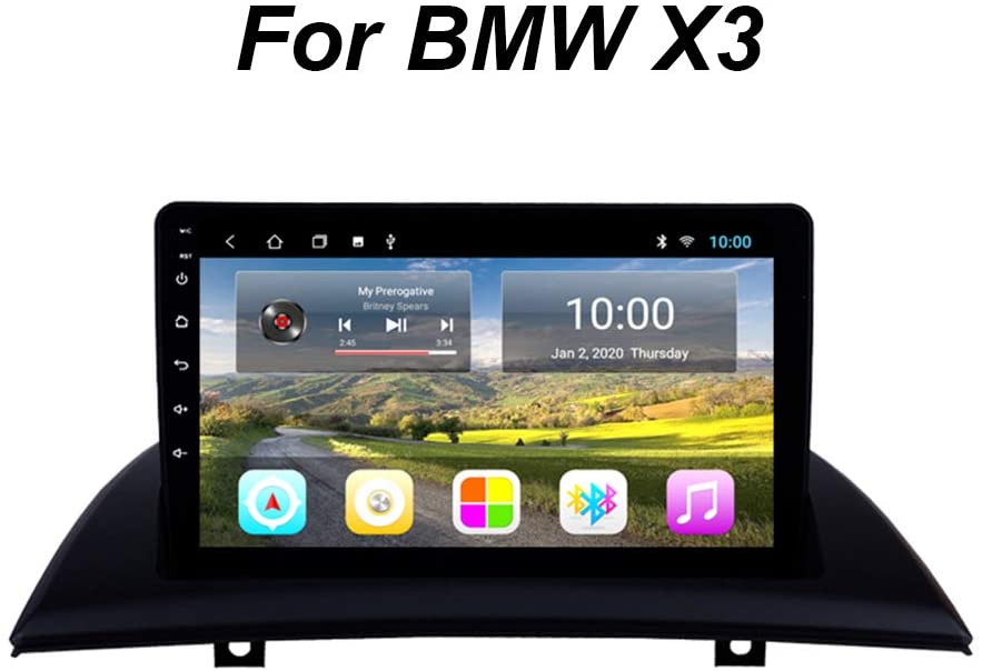 9 zoll Android 10 Autoradio GPS Navi für BMW X3 E83 4G RDS 64GB ROM Bluetooth FM Carplay