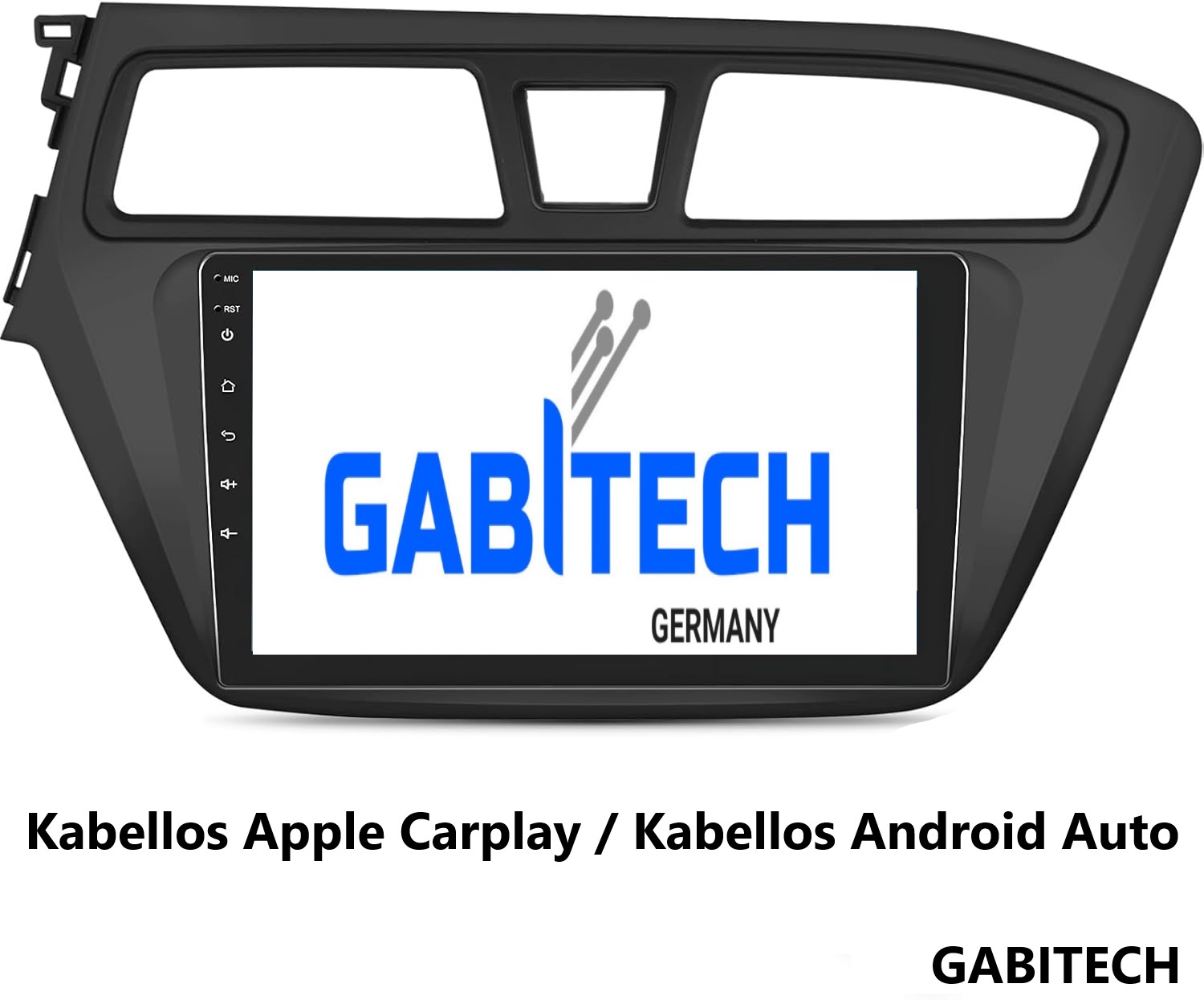 9 Zoll Touchscreen Android 13 Autoradio GPS Navi für Hyundai I20 2015-2018 BT GPS Navi RDS 64GB ROM 4GB RAM Kabellos Carplay/Android Auto 