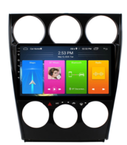 9" Touchscreen Android Autoradio Navigation GPS CarPlay für Mazda 6 2004-2015 FM