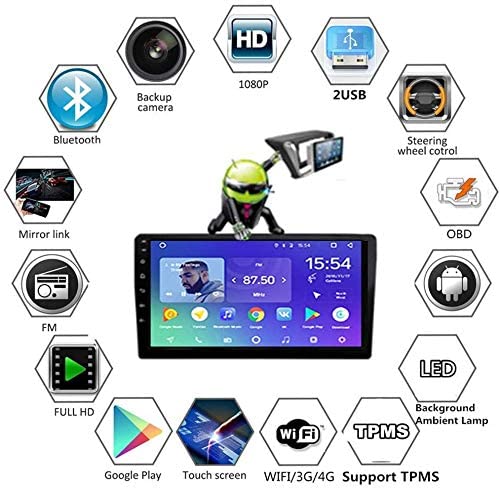 9 zoll Android 10.0 Autoradio GPS Navi Wifi für Mercedes-Benz  A und  B Klasse,  Sprinter, Vito Viano, VW Crafter