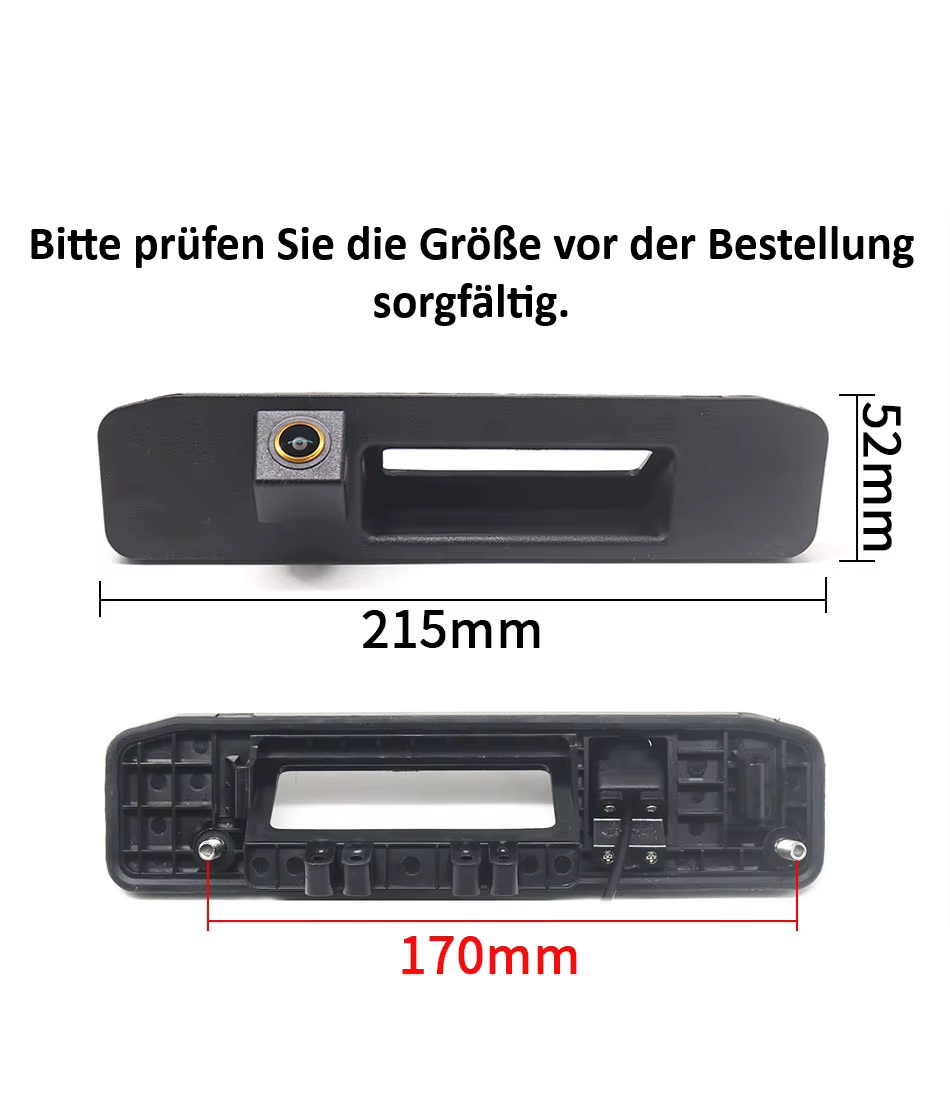 HD 170° Winkel Nachtsicht Kofferraum Rückfahrkamera HD 1920*1080P Rückansicht Kamera für Mercedes Benz GLK-Class X204 GLK300 GLA200 GLK200 GLK260 ML350 A180 A200 A260 W166 W176 X166