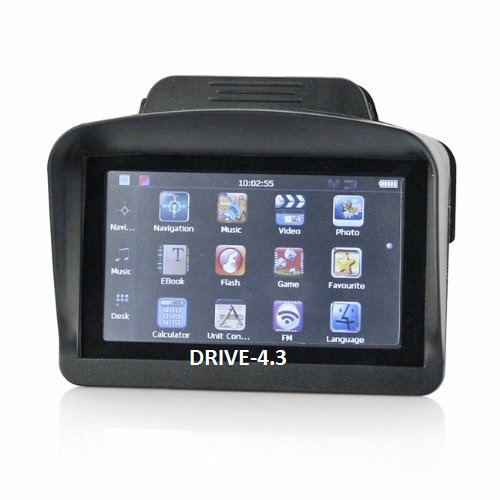 4.3 Zoll GPS Navigationssysteme Navi Drive-4.3  für LKW, PKW, WOHNMOBIL BUS. 256MB 