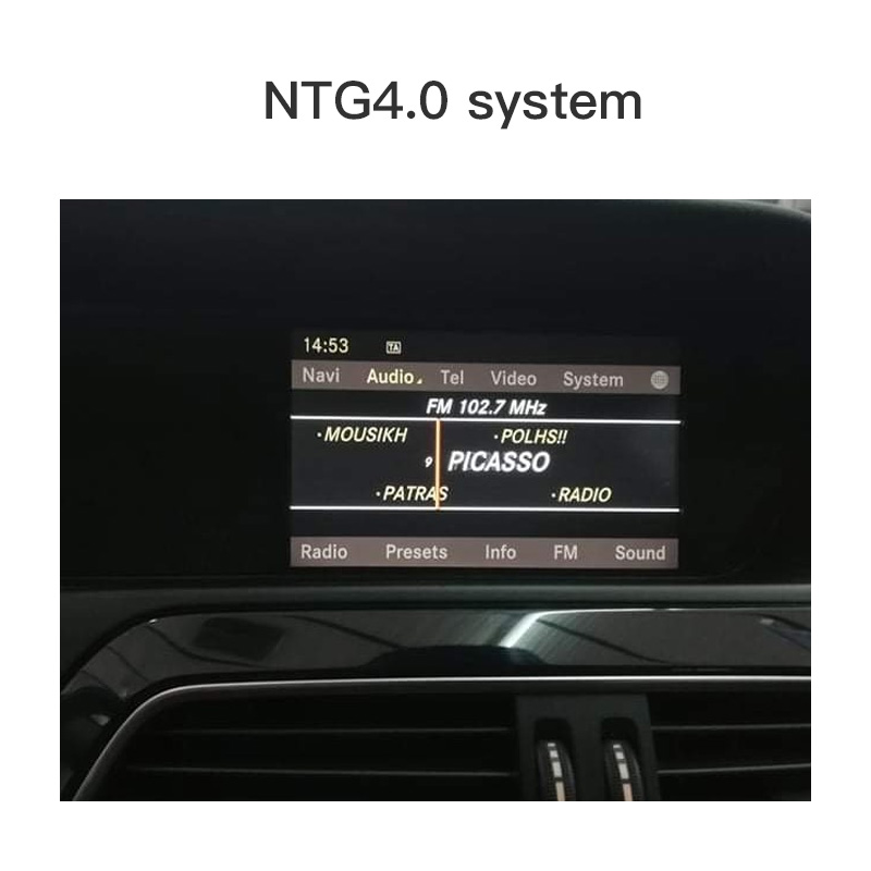 Für Mercedes E S C GLK Drahtlos CarPlay & Android Auto Interface Kamera NTG 4.0
