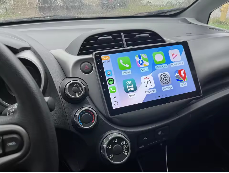 10 Zoll Android 15 Autoradio für Honda Fit Jazz 2007-2015 Octa-Core 4GB 64GB GPS Navigation