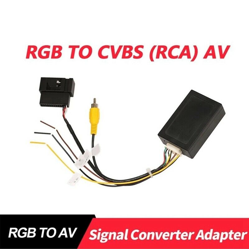 Video RBG Kabel Adapter Rückfahrkamera MIB Stecker 