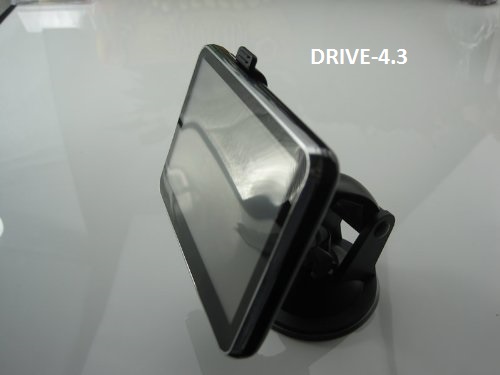 4.3 Zoll Navigationssystem GPS DRIVE-4.3 mit TMC Verkehrsfunkempfänger LKW, PKW, WOMO, BUS 