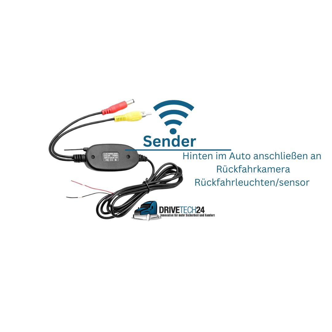 Funk-Kamera Sender für  Navigationsgeräte und Autoradio Funk-Kamera Sender für  Navigationsgeräte und Autoradio
