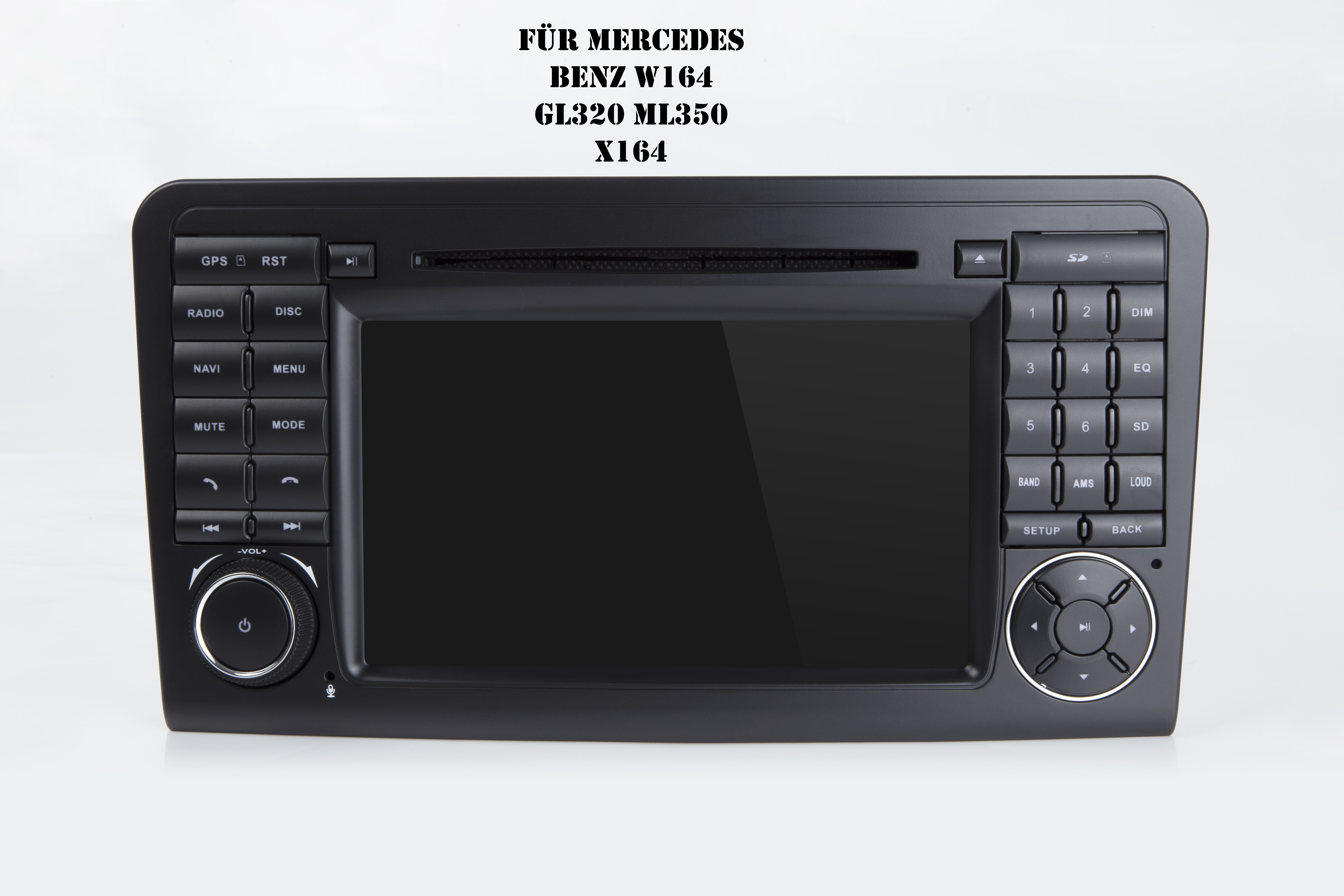 für Mercedes Benz W164 GL320 ML350 X164 Autoradio GPS NAVIGATION  Android 11. DVD/CD Player DSP/RDS USB  BT Carplay 4G