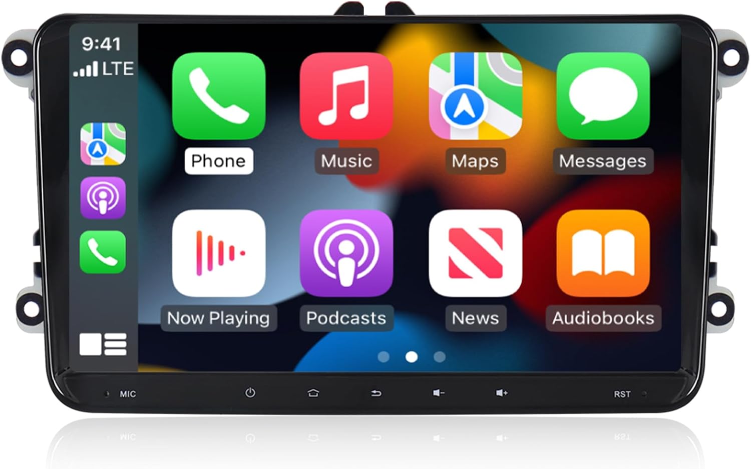 7 Zoll Android 15 Autoradio GPS CARPLAY RDS FM WIFI AUX USB für VW Golf 5/6 V VI, Passat B6, Tiguan, Polo, Jetta, Touran, Candy, Shran, EOS, Skoda Fabia, Octavia Yeti, Seat Leon