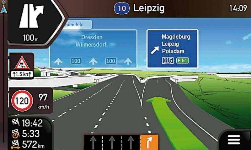 Navigationssoftware, für  PKW, LKW, WOMO, CAMPER, MOTORRAD Europa 2022 für Geräte mit Windows und Android System. Kostenlose Lebenslange Updates