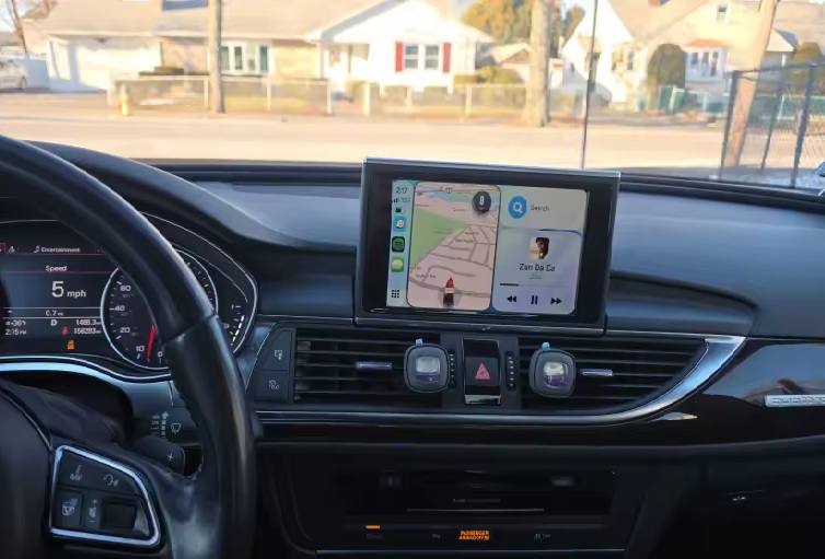 Apple CarPlay & Android Auto Einbau Für AUDI inkl. Material – Original Display