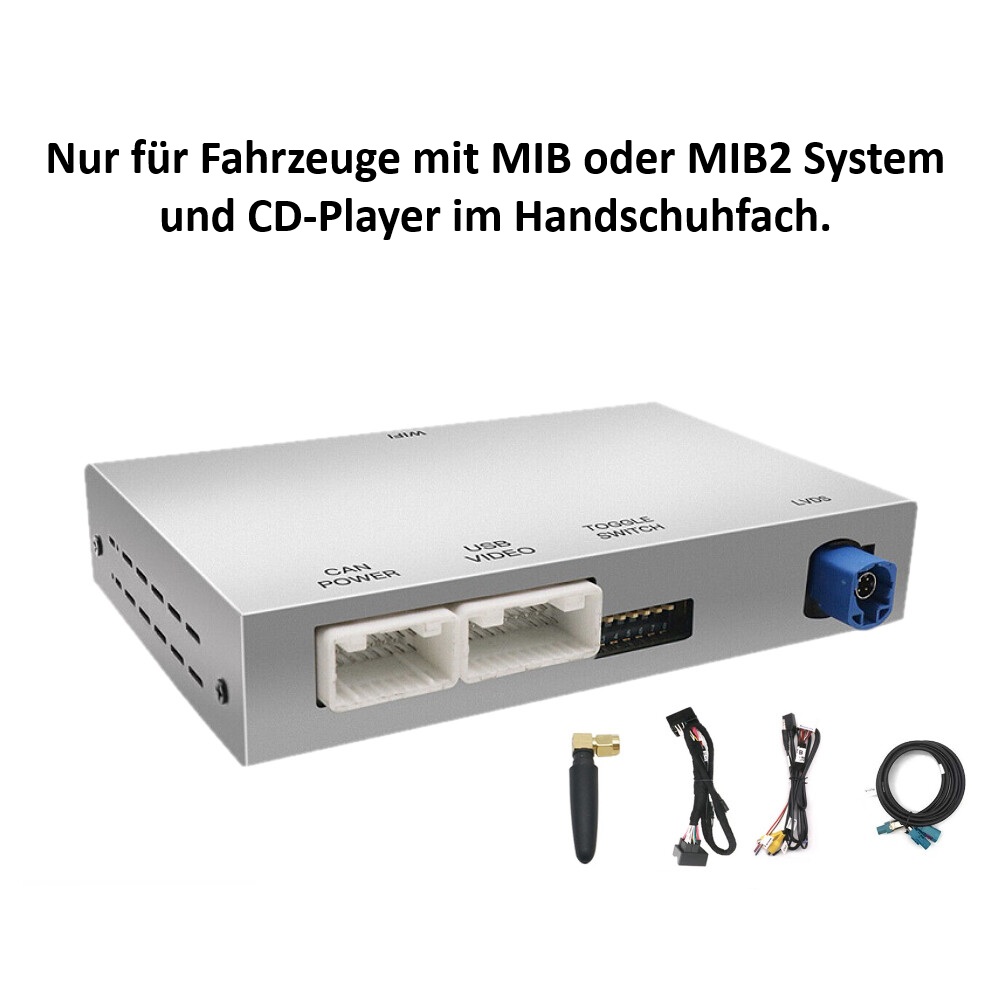 Drahtlos CarPlay und Auto Android Decoder für VW Golf 7 Passat B8 Polo Tiguan T-Roc Touran T-Cross Scirocco Arteon Mit MIB MIB2 System