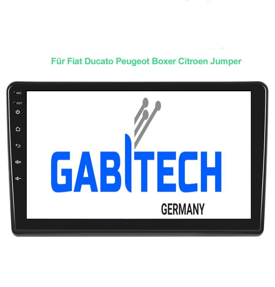 9 Zoll Android 13 Autoradio für Fiat Ducato Peugeot Boxer Citroen Jumper (2006-2023 )Octa Core 4GB 64GB GPS Navigation