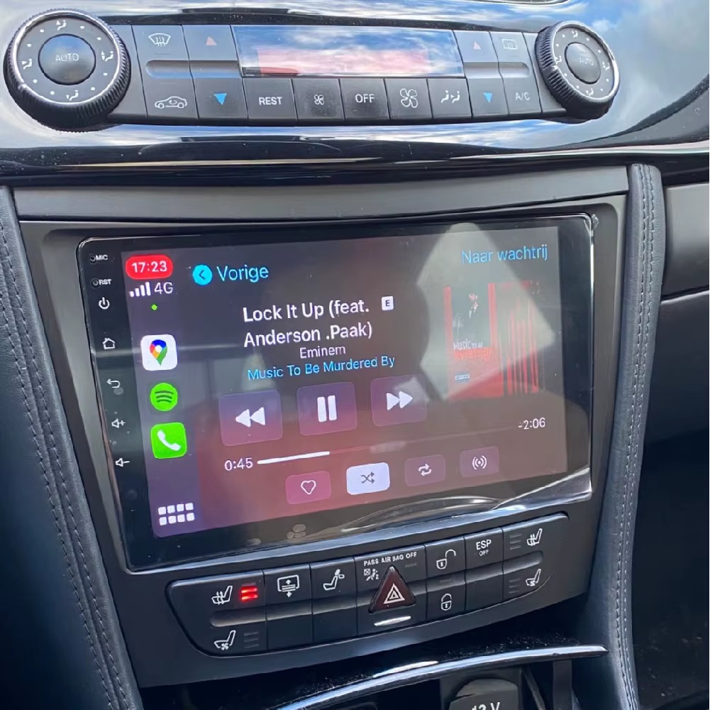 Für Mercedes Benz W211 CLS CLK G W219 W463 Drahtlos CARPLAY/ANDROID AUTO " Android 15 Autoradio GPS NAVI Octa-Core CPU