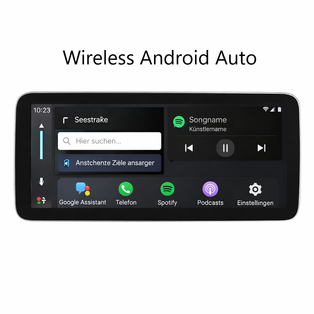 für MERCEDES BENZ A W176, CLA C117, GLA X156  NTG 4.5.  Qualcomm 10.25 Zoll Android 14 Autoradio GPS Navi Drahtlos CARPLAY und Android Auto